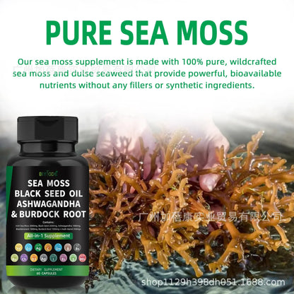 ShilaFuel Shilajit Capsules + Sea Moss Capules